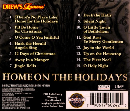 Drews Famous: Home On The Holidays [CD]