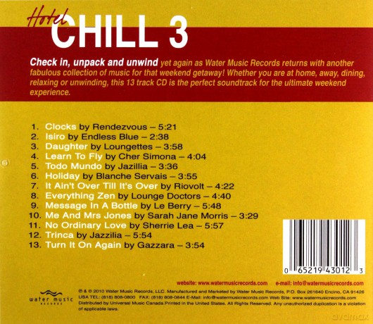 Hotel Chill 3 [CD]