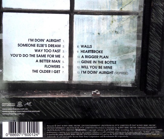Adam Harvey: Iâ´M Doin Alright [CD]