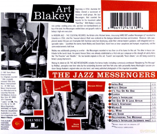 Blakey Art: Jazz Messengers [CD]