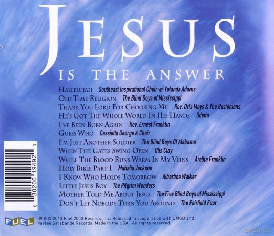 Jesus Is The Answer [CD]