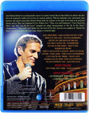 Bolton Michael: Live At The Royal Albert [Blu-Ray]