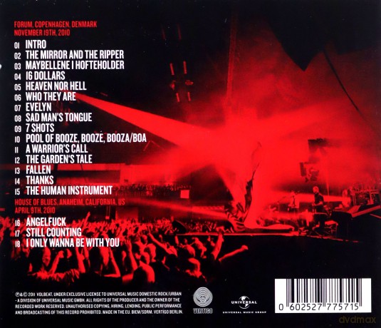 Volbeat: Live From Beyond Hell [CD]