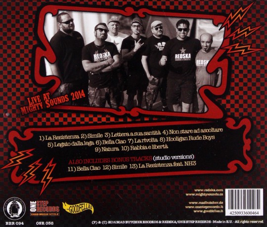 Redska: Mighty Live [CD]