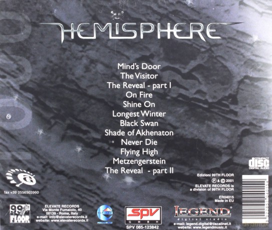 Hemisphere: Minds Doom [CD]