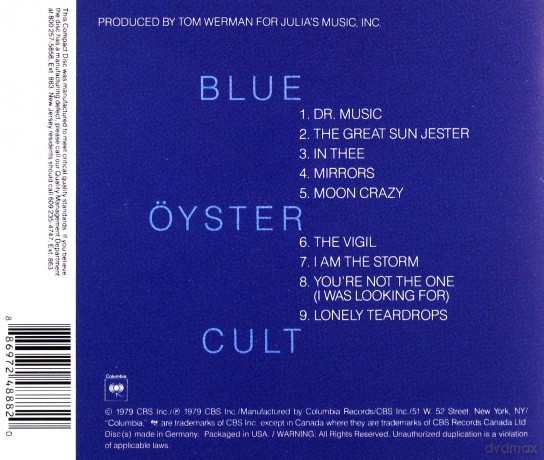 Blue Oyster Cult: Mirrors [CD]