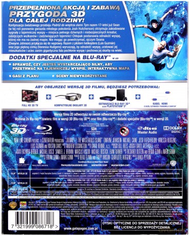 Podróż na Tajemniczą Wyspę 3D [Blu-Ray 3D]+[Blu-Ray]