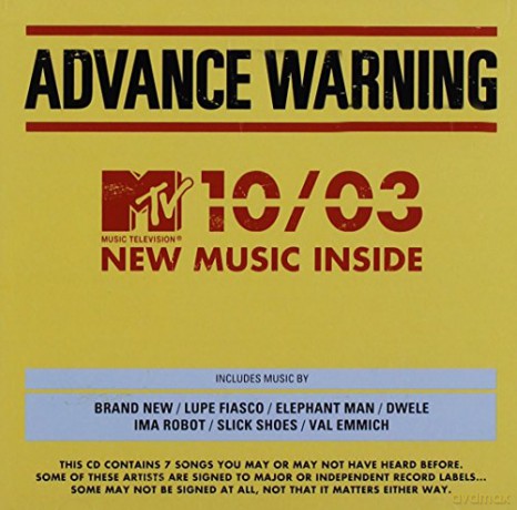 Mtv Advance Warning [CD]