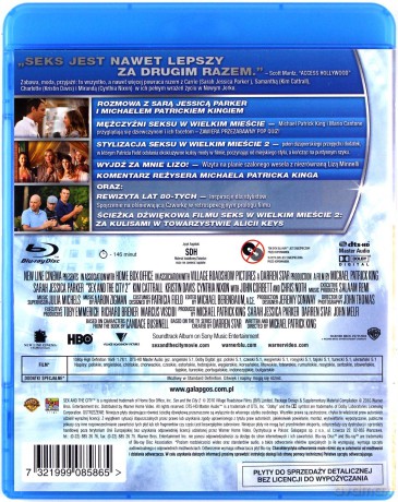 Seks w wielkim mieście 2 (Zakochane kino) [Blu-Ray]