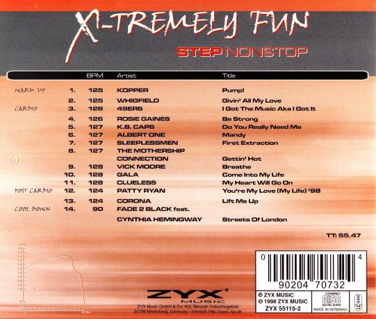 X-Tremely Fun - Step [CD]