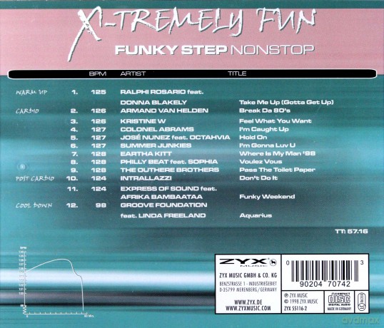 X-Tremly Fun - Funky Step [CD]