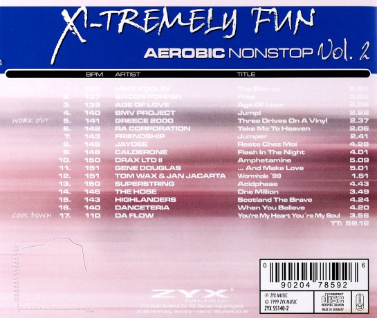X-Tremely Fun - Aerobic 2 [CD]