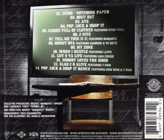Huey: Notebook Paper [CD]