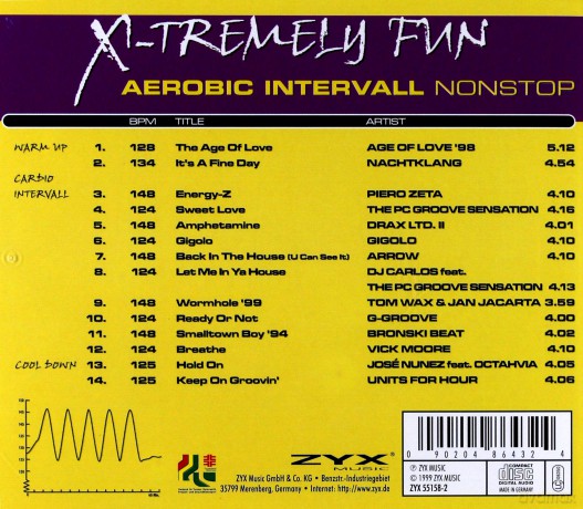X-Tremely Fun - AerobicIntervall [CD]