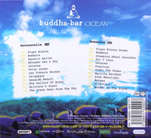 Buddha Bar: Ocean Box Set [CD]+[DVD]