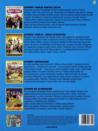 Asterix i Obelix Kolekcja [BOX] [5DVD]