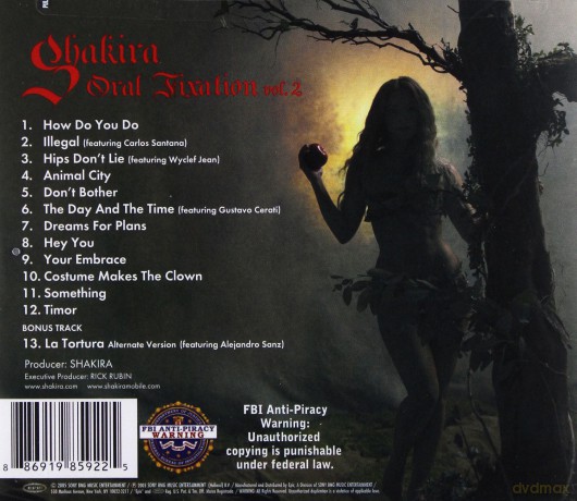 Shakira: Oral Fixation vol. 2 [CD]