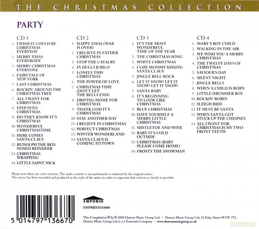 Party The Christmas Collection [4CD]