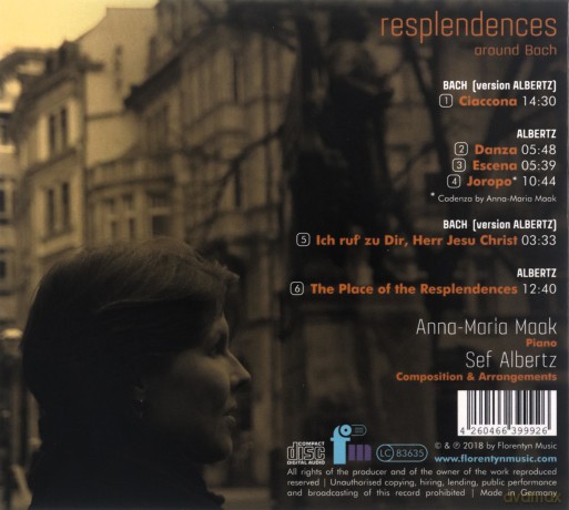 Resplendences Around Bach [CD]