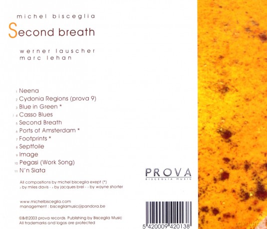 Bisceglia Michel: Second Breath [CD]