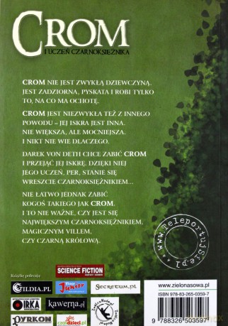 Crom i Uczeń Czarnoksiężnika - Krzysztof Stelmarczyk [KSIĄŻKA]