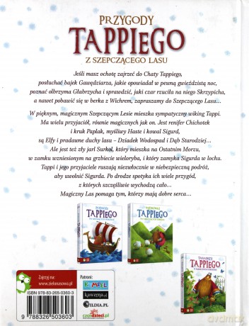 Przygody Tappiego z Szepczącego Lasu (twarda) - Marcin Mortka [KSIĄŻKA]