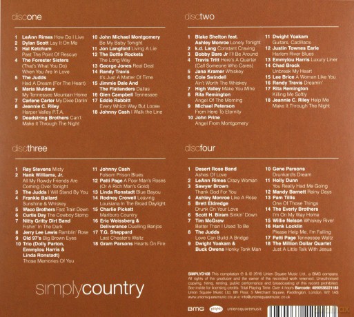 Simply Country [4CD]
