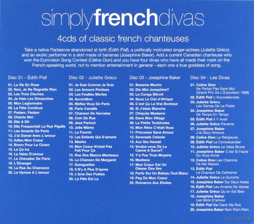 Simply French Divas [4CD]