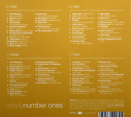 Simply Number Ones [4CD]