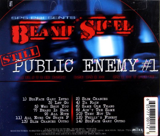 Sigel Bean: Still Public Enemy #1 [CD]