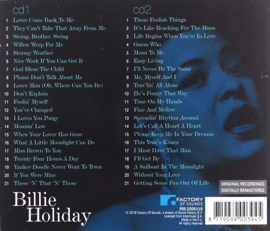Billie Holiday: Stormy Weather [2CD]