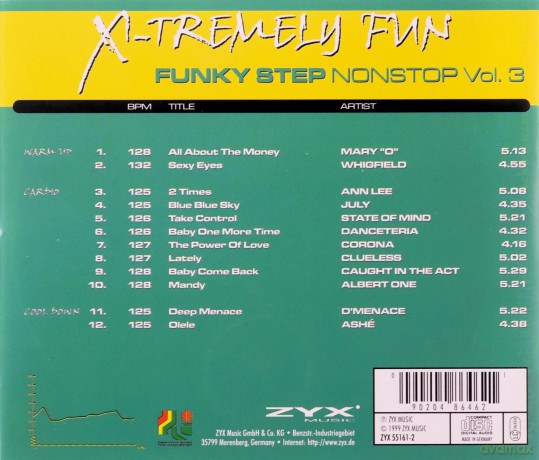 X-Tremely Fun - Funky Step [CD]