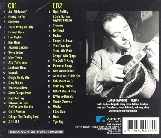 Reinhardt Django: Swingin With Django [2CD]