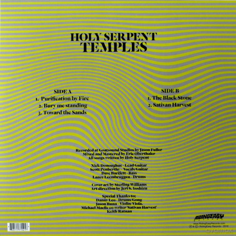 Holy Serpent: Temples [Winyl]
