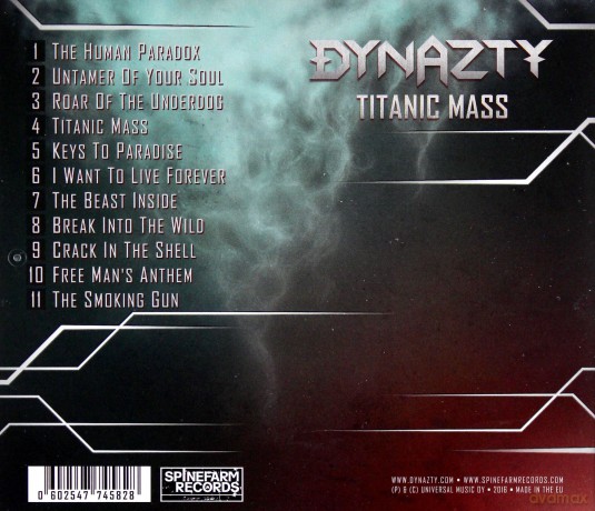 Dynazty: Titanic Mass [CD]