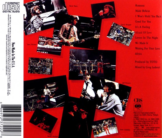 Toto: Toto Iv [CD]