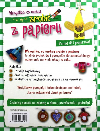 Wszystko Co Można Zrobić z Papieru (twarda) - Aniela Cholewińska-Szkolik [KSIĄŻKA]
