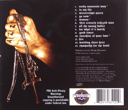 Osbourne Ozzy: Under Cover [CD]
