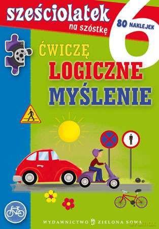 Sześciolatek Na Szóstkę Ćwiczę Logiczne Myślenie [KSIĄŻKA]