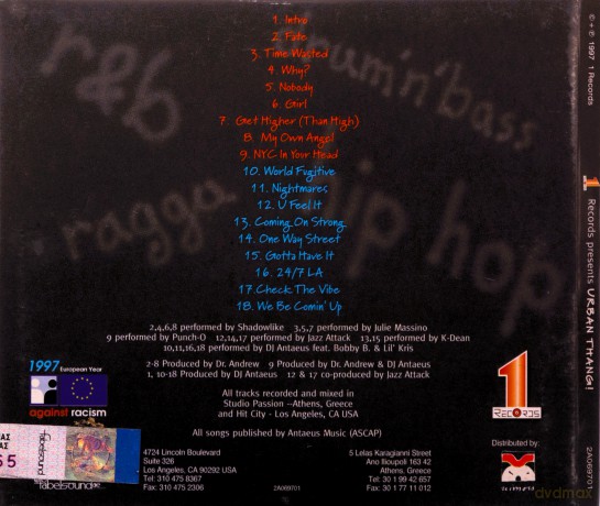 1 Records Presents: Urban Thang [CD]