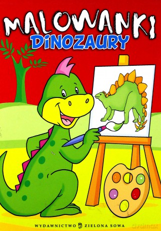 Dinozaury Malowanki [KSIĄŻKA]