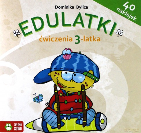 Edulatki Ćwiczenia 3-Latka - Dominika Bylica [KSIĄŻKA]