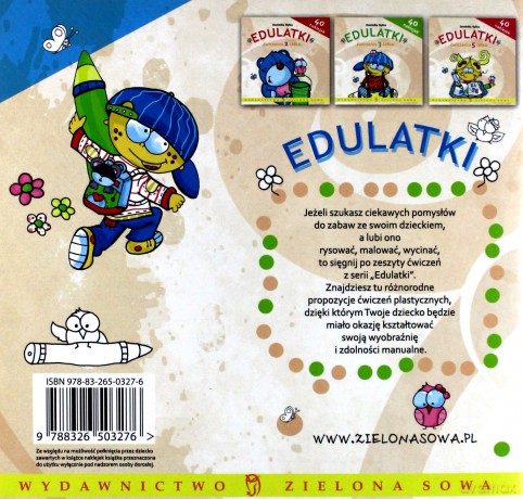 Edulatki Ćwiczenia 4-Latka - Dominika Bylica [KSIĄŻKA]