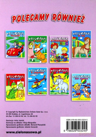Malowanki w Przedszkolu [KSIĄŻKA]