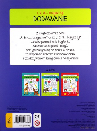 1, 2, 3... Liczysz ty! Dodawanie [KSIĄŻKA]
