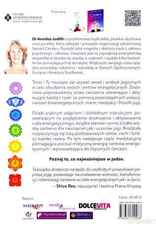 Joga czakralna. Esencja ćwiczeń Wschodu - Anodea Judith [KSIĄŻKA]