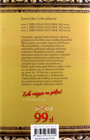 Pakiet: Cykl Córka fałszerza - Joanna Jax [KSIĄŻKA]