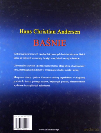 Baśnie (twarda) - Hans Christian Andersen [KSIĄŻKA]