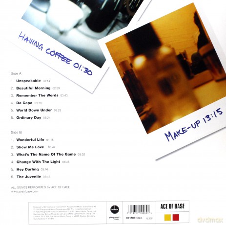 Ace Of Base: Da Capo (Clear) [Winyl]