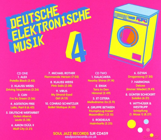Soul Jazz Records Presents: Deutsche Elektronische Musik 4 - Experimental German Rock And Electronic Music 1971-83 [2CD]
